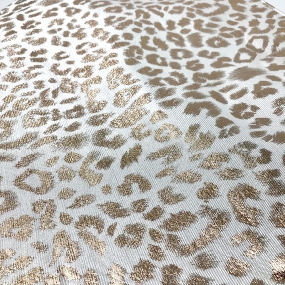 Rose Gold Metallic Leopard Tote - Picture 7 of 8